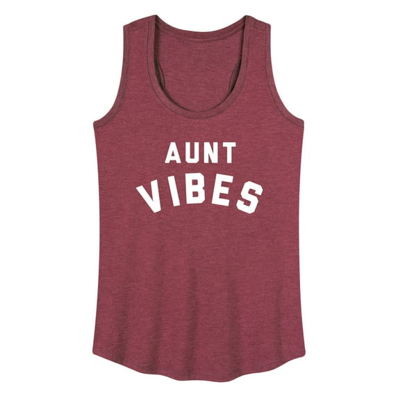 Instant Message - Aunt Vibes - Women's Racerback Tank Top