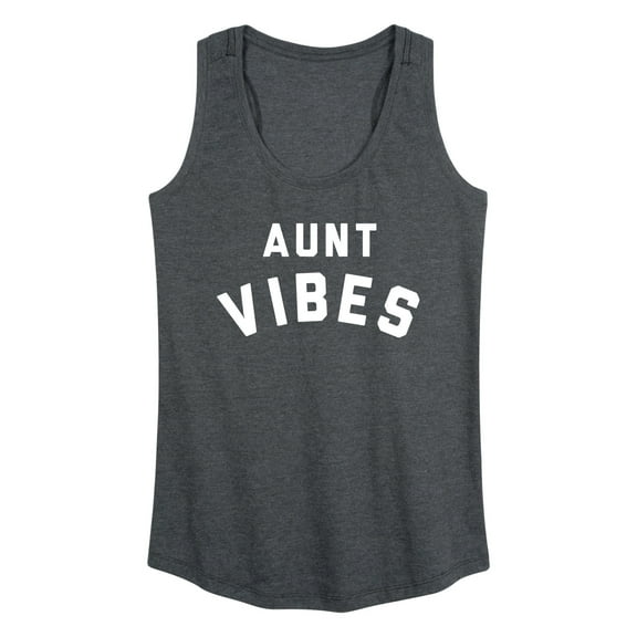 Instant Message - Aunt Vibes - Women's Racerback Tank Top