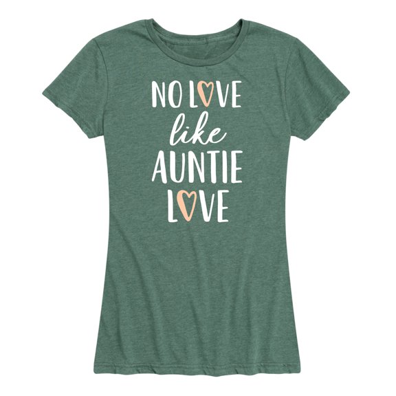 Instant Message - Auntie Love - Women's Short Sleeve Graphic T-Shirt