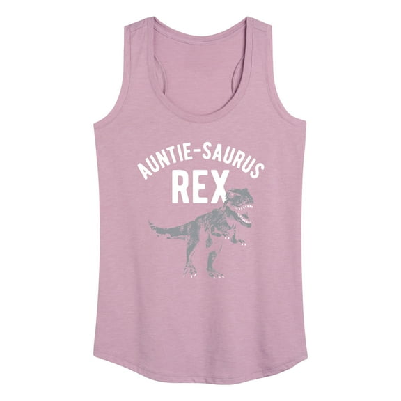 Instant Message - Auntie-Saurus Rex - Women's Racerback Tank Top