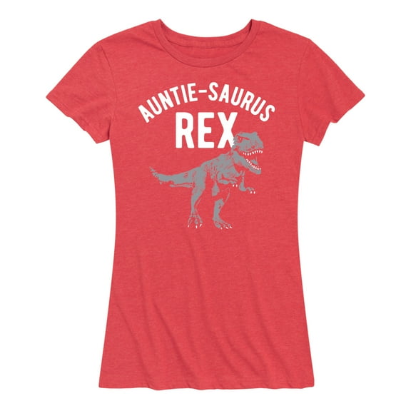 Instant Message - Auntie-Saurus - Women's Short Sleeve Graphic T-Shirt
