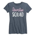 thumbnail image 1 of Instant Message - Auntie Squad - Women's Short Sleeve Graphic T-Shirt, 1 of 5