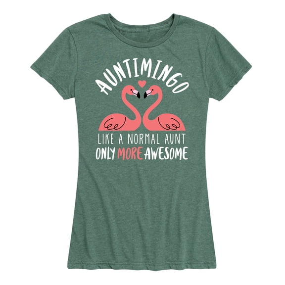 Instant Message - Auntimingo - Women's Short Sleeve Graphic T-Shirt