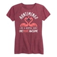 thumbnail image 1 of Instant Message - Auntimingo - Women's Short Sleeve Graphic T-Shirt, 1 of 5