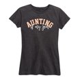 thumbnail image 1 of Instant Message - Aunting Is My Jam - Women's Short Sleeve Graphic T-Shirt, 1 of 6