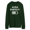 thumbnail image 1 of Instant Message - Aura Energy 67 - Men's Long Sleeve Graphic T-Shirt, 1 of 4