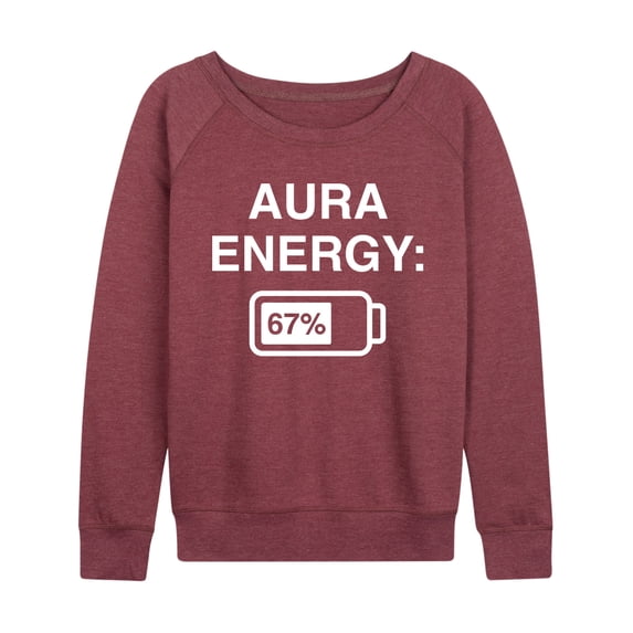 Instant Message - Aura Energy 67 - Women's French Terry Long Sleeve Pullover