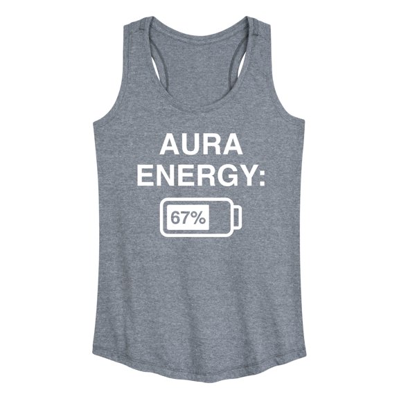 Instant Message - Aura Energy 67 - Women's Racerback Tank
