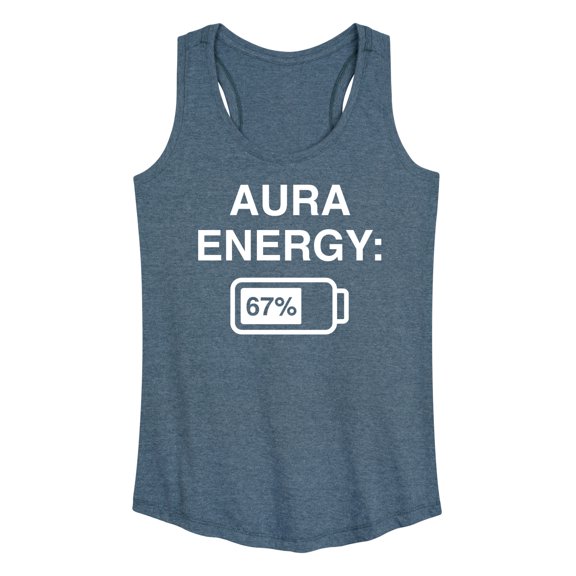 Instant Message - Aura Energy 67 - Women's Racerback Tank