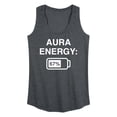 thumbnail image 1 of Instant Message - Aura Energy 67 - Women's Racerback Tank, 1 of 4