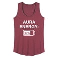 thumbnail image 1 of Instant Message - Aura Energy 67 - Women's Racerback Tank, 1 of 5