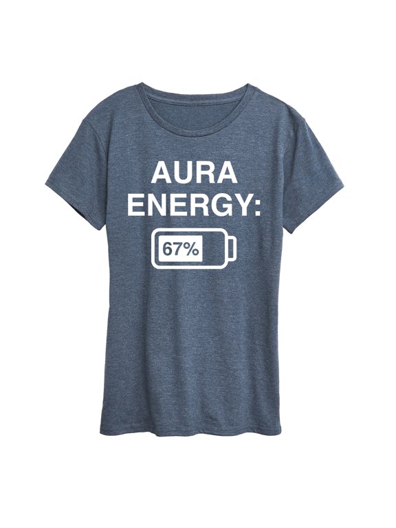 - Aura Energy 67 Women's Short Sleeve Graphic T-Shirt