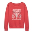 thumbnail image 1 of Instant Message - Austin, Texas - Women's Lightweight French Terry Pullover, 1 of 6
