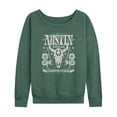 thumbnail image 1 of Instant Message - Austin, Texas - Women's Lightweight French Terry Long Sleeve Shirt, 1 of 6