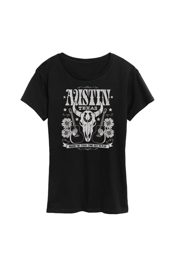 - Austin, Texas Short Sleeve Graphic T-Shirt