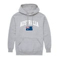 thumbnail image 1 of Instant Message - Australia Flag - Men's Pullover Hooded Fleece Sweatshirt, 1 of 6
