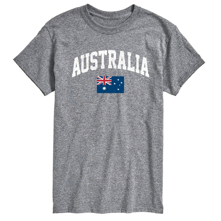 Instant Message Australia Flag Men's Short Sleeve Graphic T