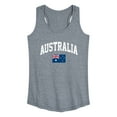 thumbnail image 1 of Instant Message - Australia Flag - Women's Racerback Tank Top, 1 of 6