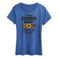 thumbnail image 1 of Instant Message - Autumn Farmers Market - Women's Short Sleeve Graphic T-Shirt, 1 of 6