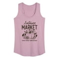 thumbnail image 1 of Instant Message - Autumn Market Harvest Produce - Women's Racerback Tank Top, 1 of 6