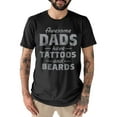 thumbnail image 1 of Instant Message - Awesome Dads Tattoos and Beards - Father's Day Gift - Men's Short Sleeve Graphic T-Shirt, 1 of 5