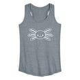 thumbnail image 1 of Instant Message - Axolotl Outline - Women's Racerback Tank Top, 1 of 6