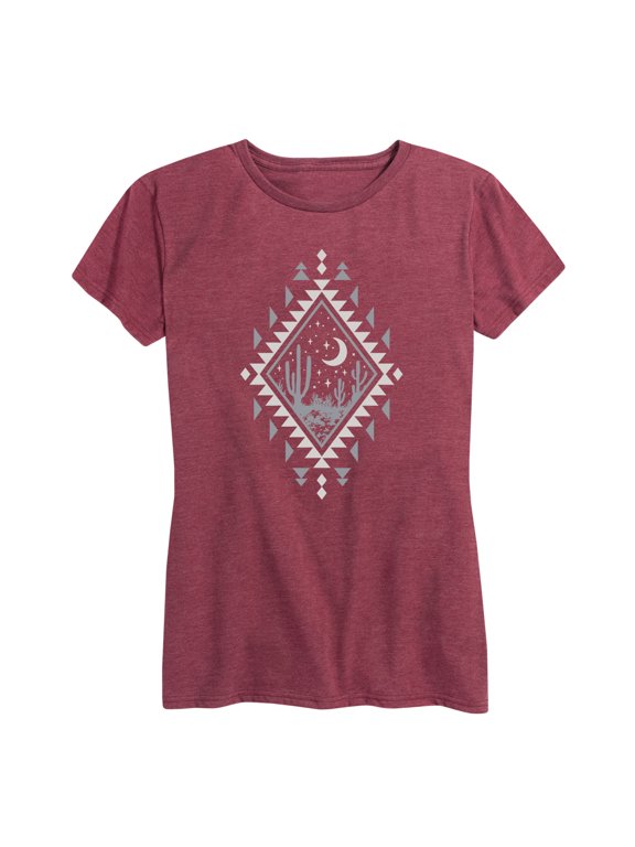 - Aztec Desert Women's Short Sleeve Graphic T-Shirt