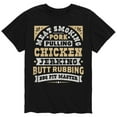 thumbnail image 1 of Instant Message - BBQ Pit Master - Men's Short Sleeve T-Shirt, 1 of 5