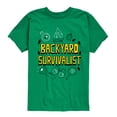 thumbnail image 1 of Instant Message - Backyard Survivalist - Toddler & Youth Short Sleeve Graphic T-Shirt, 1 of 6