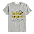 thumbnail image 1 of Instant Message - Backyard Survivalist - Toddler & Youth Short Sleeve Graphic T-Shirt, 1 of 6