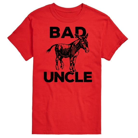 Instant Message - Bad A-s Uncle - Men's Short Sleeve Graphic T-Shirt