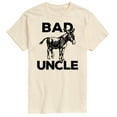 thumbnail image 1 of Instant Message - Bad A-s Uncle - Men's Short Sleeve Graphic T-Shirt, 1 of 6