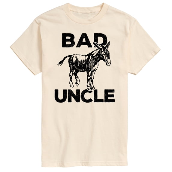 Instant Message - Bad A-s Uncle - Men's Short Sleeve Graphic T-Shirt
