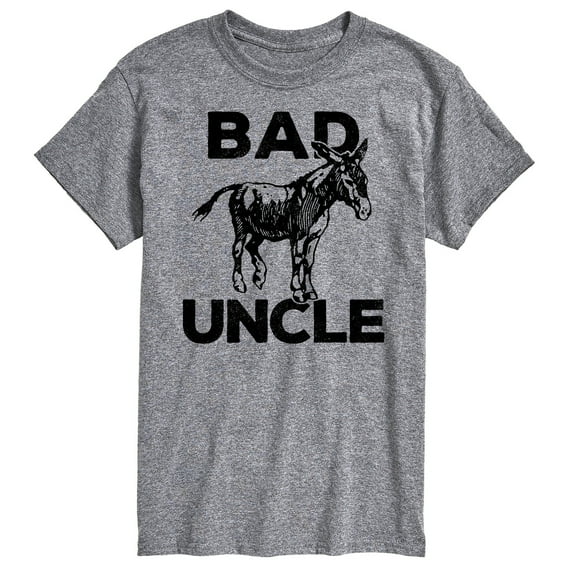 Instant Message - Bad A-s Uncle - Men's Short Sleeve Graphic T-Shirt