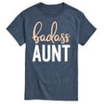 thumbnail image 1 of Instant Message - Badass Aunt - Men's Short Sleeve Graphic T-Shirt, 1 of 6