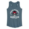 thumbnail image 1 of Instant Message - Badass Baseball Mama - Women's Racerback Tank Top, 1 of 6