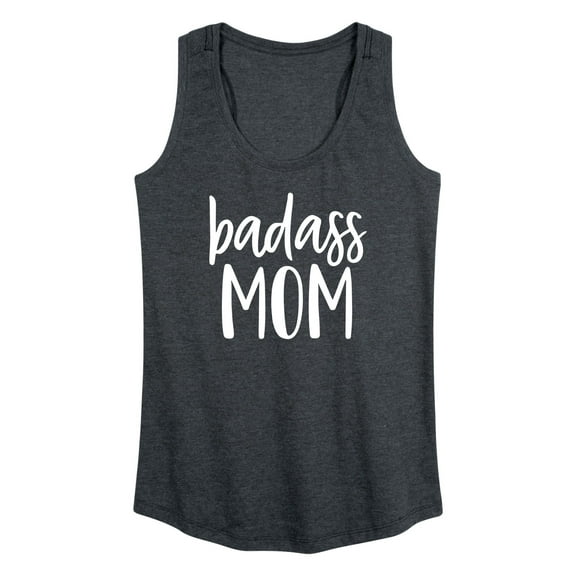 Instant Message - Badass Mom - Women's Racerback Tank