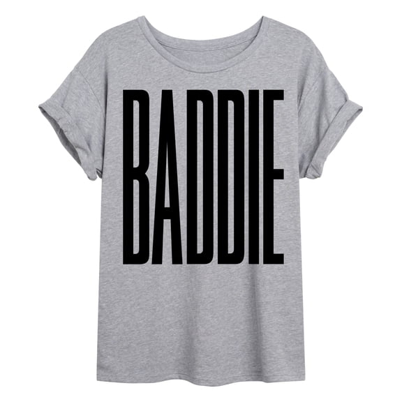 Instant Message - Baddie Oversized Graphic T-Shirt