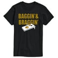 thumbnail image 1 of Instant Message - Baggin And Braggin - Men's Short Sleeve Graphic T-Shirt, 1 of 5