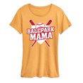 thumbnail image 1 of Instant Message - Ballpark Mama - Women's Short Sleeve Graphic T-Shirt, 1 of 7