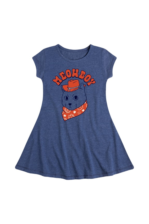- Barn Cat - Toddler & Youth Girls Fit & Flare Dress