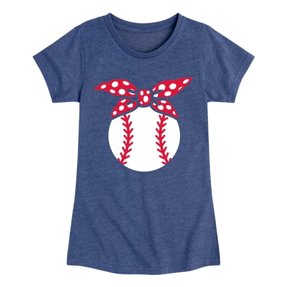 Instant Message - Baseball Bandana - Youth Girls Fitted Short Sleeve T-Shirt