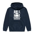 thumbnail image 1 of Instant Message - Baseball Flag - Men's Pullover Hooded Fleece Sweatshirt, 1 of 5