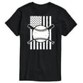 thumbnail image 1 of Instant Message - Baseball Flag - Men's Short Sleeve Graphic T-Shirt, 1 of 6