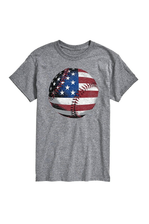 - Baseball Flag - Men's Short Sleeve Graphic T-Shirt