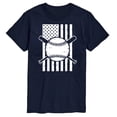thumbnail image 1 of Instant Message - Baseball Flag - Men's Short Sleeve Graphic T-Shirt, 1 of 6