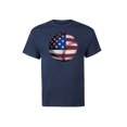 thumbnail image 1 of Instant Message - Baseball Flag - Men's Short Sleeve Graphic T-Shirt, 1 of 5