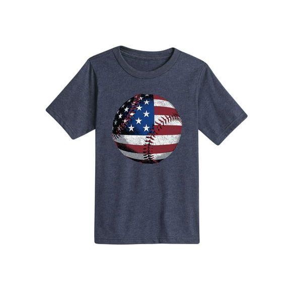 Instant Message - Baseball Flag - Youth Short Sleeve Tee