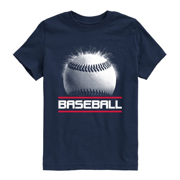 Instant Message - Baseball Flash - Youth Boys Short Sleeve Graphic T-Shirt