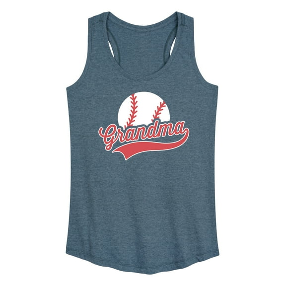 Instant Message - Baseball Grandma - Women's Racerback Tank Top